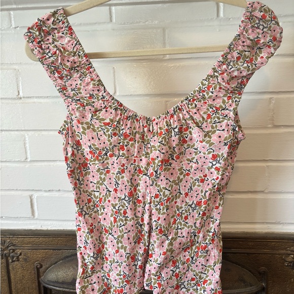 CIAO LUCIA Belana Floral Scoop-Neck Top - Picture 5 of 6